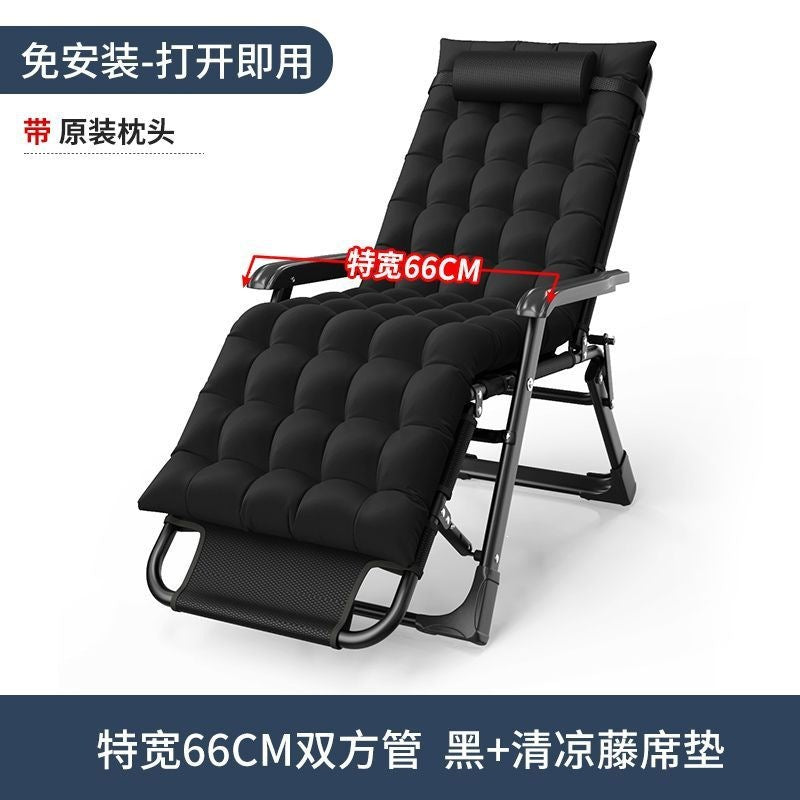 Simple office chair, folding bed, recliner, lunch break bed, back chair, office nap artifact, accompanying chair, metal, others