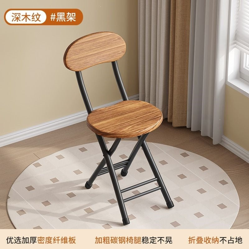 Folding chair popular simple folding stool for home dining chair dormitory outdoor chair white negotiation chair portable training chair