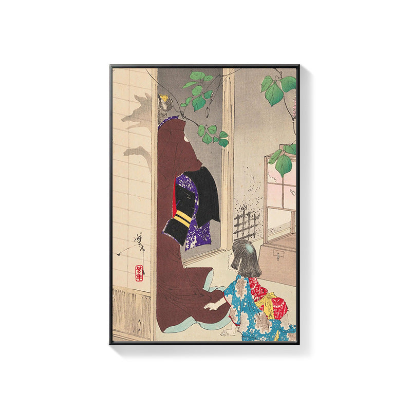 Japanese Mount Fuji decorative painting Ukiyo-e Japanese Japanese Japanese style Japanese style Japanese style restaurant box hanging painting B & B hotel mural