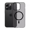 Ultra-thin pc hard case with magnetic attachment, matte ice mist finish, compatible with iphone 17, iphone 16, iphone 15, iphone 13 pro max - premium quality