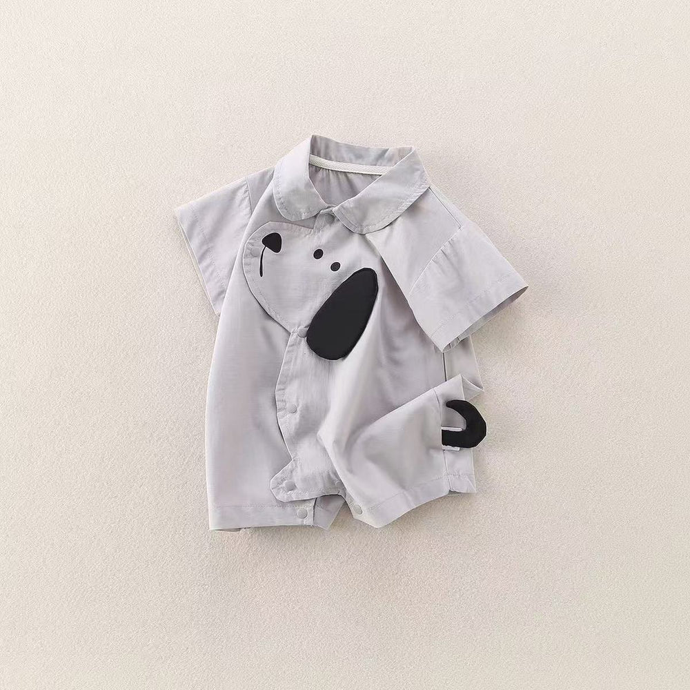 Summer newborn infant lightweight romper baby summer outfit short sleeve baby onesie cartoon super cute outdoor romper