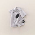 Summer newborn infant lightweight romper baby summer outfit short sleeve baby onesie cartoon super cute outdoor romper