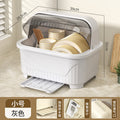 Drain cupboard kitchen bowl tableware box for home storage box with lid bowl rack dishes dishes rack dormitory