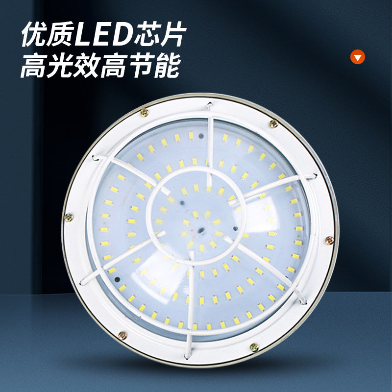 LED spherical explosion-proof light factory RV room lighting lampshade warehouse light explosion-proof light gas station high temperature resistance