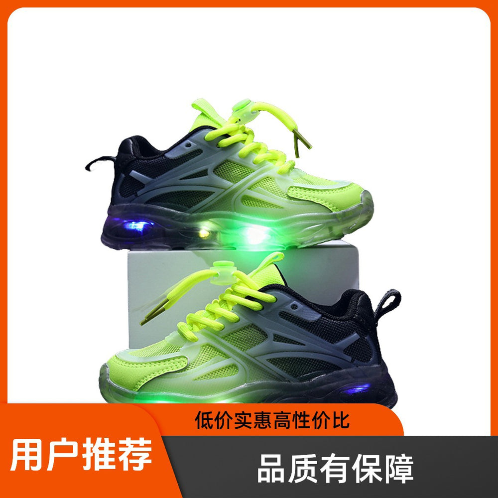 Children's sports shoes summernew arrival mesh shoes breathable bright light mesh kids dad shoes boys shoes summer style