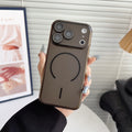 Simple and ultra-thin, it can be changed into 17 silk screen fine circle magnetic suction iphone17/16 mobile phone case, suitable for apple 14/13 anti-fall