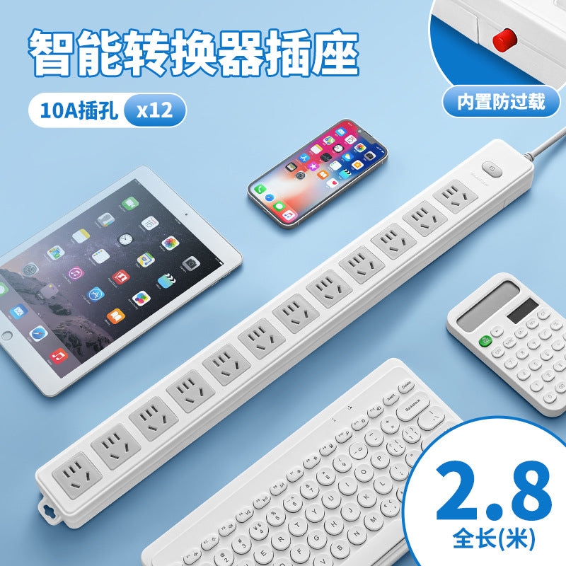 Multi-socket wireless power strip without cord socket with usb connection power strip self-wiring converter power strip power strip