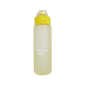Outdoor sports water cup, food-grade, large-capacity, leak-proof, pop-up lid, fitness water bottle, good-looking, portable plastic cup for outings