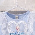 Girls' princess dress - summer kids' stylish & cute elsa long-sleeve tutu dress - little girl's elsa dress