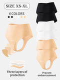 exclusive multi-color combination high waist seamless underwear women's sports yoga ice silk quick-drying anti-embarrassment line underwear