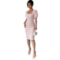 fall/winter new arrivals: european and american style single-breasted french vintage chanel-inspired dress