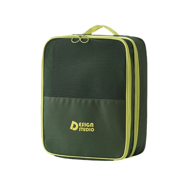 Dopamine twill shoe box dust-proof thickened storage bag can hold three pairs of shoe storage bag large-capacity storage shoe box