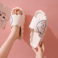 Cute cloud slippers women's summer cute classy indoor home bathroom bath student dormitory stepping on shit feeling