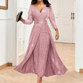 exportfashion banquet dress ins double-sided sequined large skirt tube topsexyfashion jumpsuit