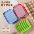 High-temperature resistant sausage mold, perfect for making homemade sausages, baby food, and ham-style sausages. ideal for home use, this silicone mold is also suitable for cross-border e-commerce