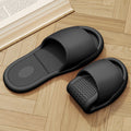 Foldable travel slippers for women, portable couple's slippers, non-slip, perfect for business trips, hotels, and disposable use, suitable for bathing