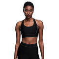 New color block adjustable strap sports bra - high impact, shockproof, push-up training bra - model dw346