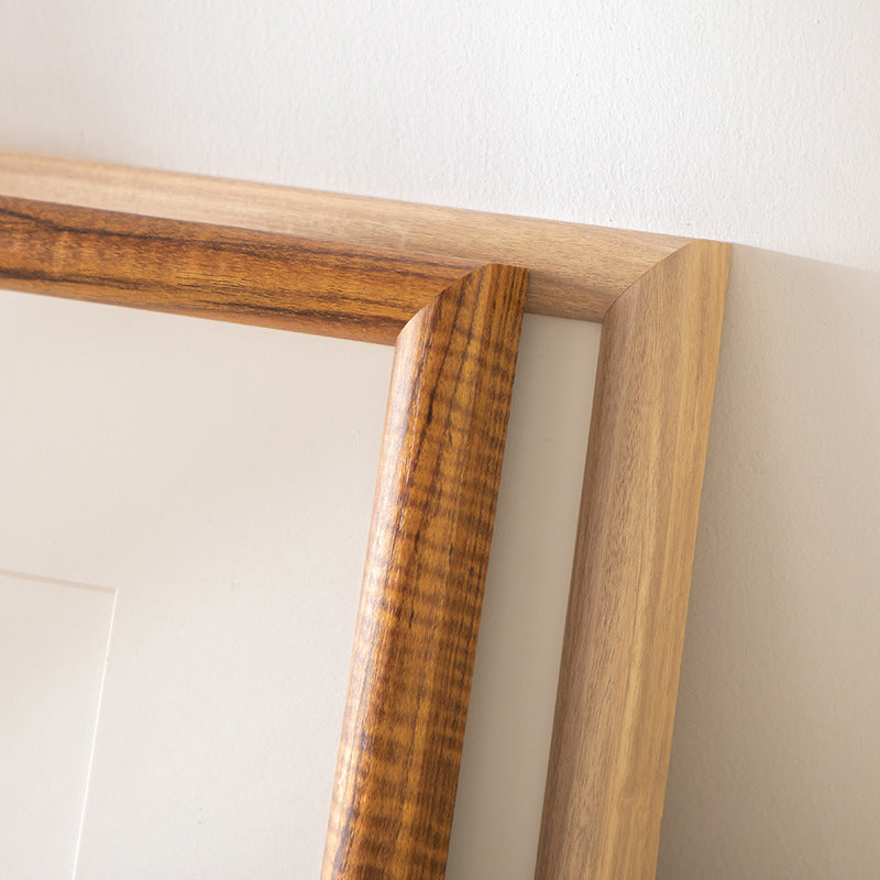 Solid wood photo frame frame 16 inch A4a3 sketch calligraphy mounted picture frame poster 8K open 4k puzzle mounted picture frame hanging wall