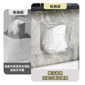 Wall-mounted disposable face towel storage box - multifunctional bathroom organizer for washcloths, countertop storage, and tidy bathroom accessories