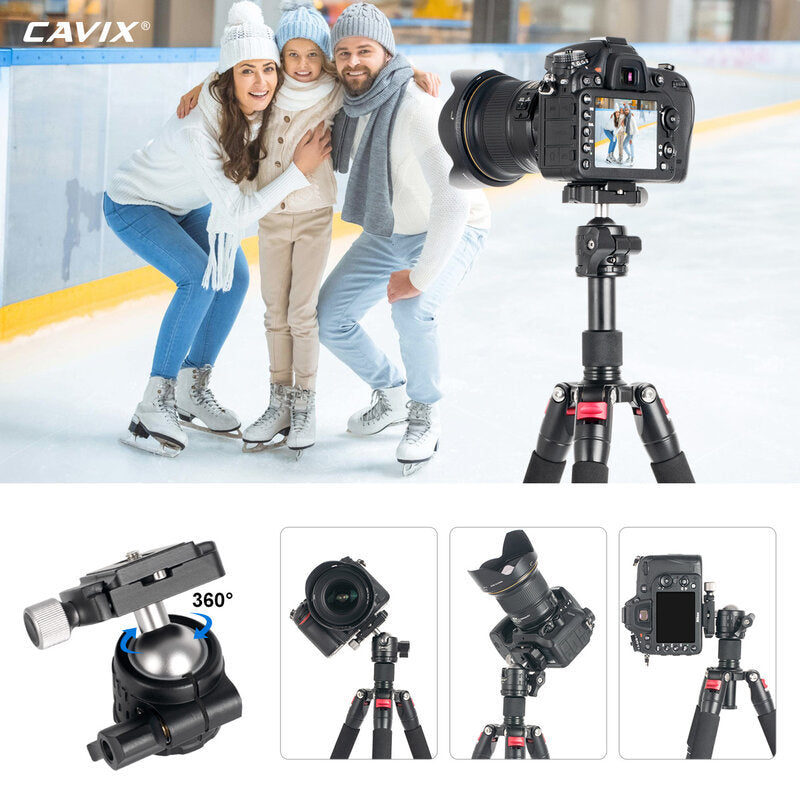 Camera Desktop Tripod Portable Mini Desktop Tripod Mobile Phone Live Video Shooting Aluminum Alloy Bracket