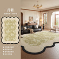 Carpet living room french medieval style special-shaped asymmetrical easy-care retro coffee table sound insulation floor mat large area full coverage