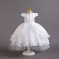 New arrivalin stock wholesale kids dress tail classy princess dress catwalk performance dress female baby dress