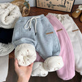 [700g quilted cold resistance - one piece for winter]  new temperature change controllable quilted thickeneded sweatpants cotton