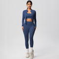 new cloud-like outdoor casual fitness activewear set - quick-dry compression running training yoga suit (3-piece)