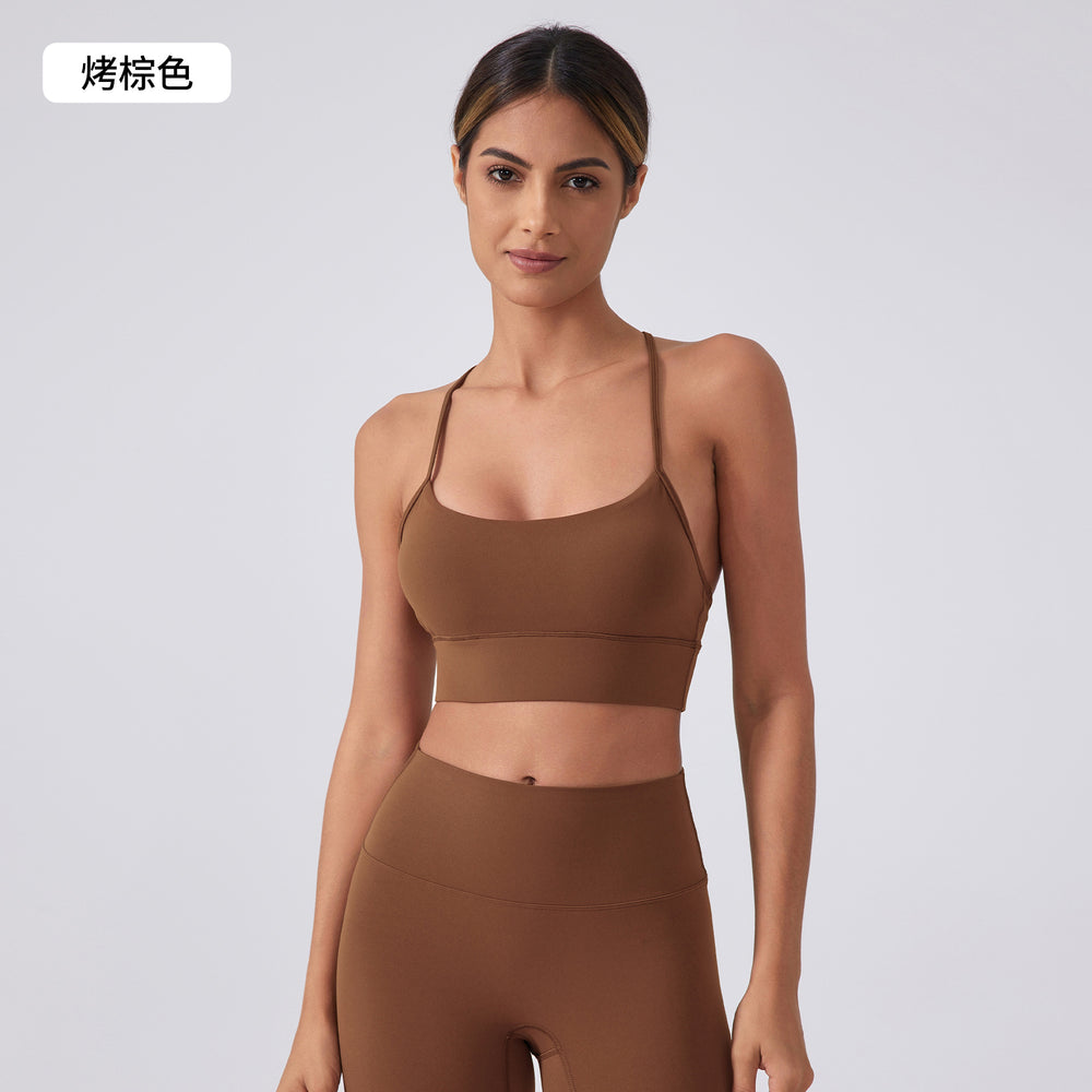 New women's running sports bra - sexy y-back, shockproof, push-up yoga sports bra daw200