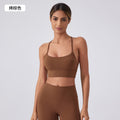 New women's running sports bra - sexy y-back, shockproof, push-up yoga sports bra daw200