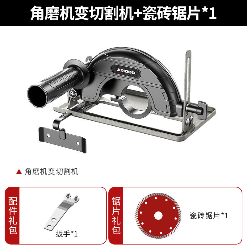 Angle grinder Universal bracket Multifunctional grinder Change woodworking table saw Cutting Change frame Small cutter