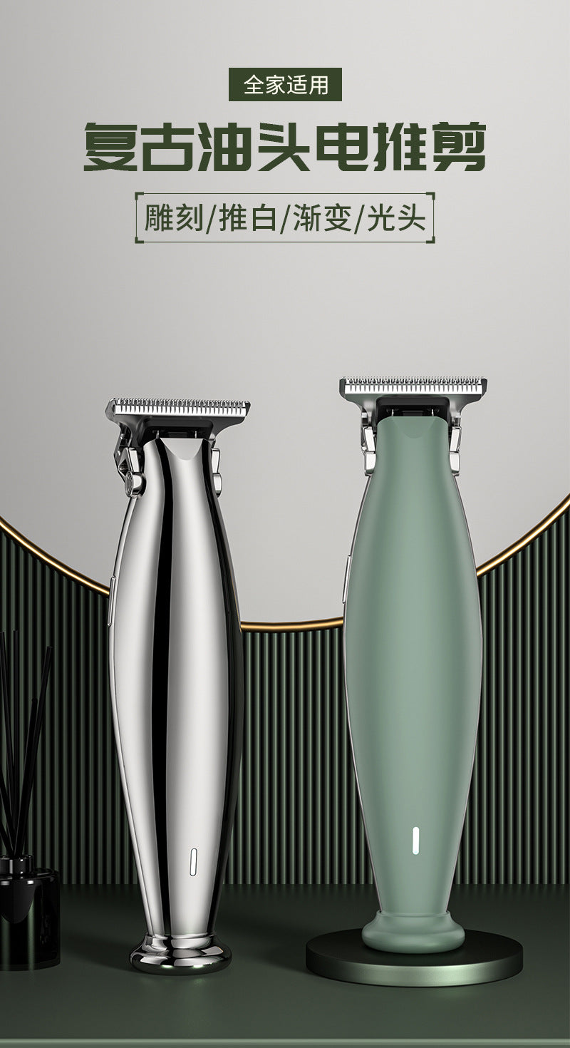 Fanke electric hair clipper light touch digital pet cat hair clipper retro hair salon for home professional electric hair clipper