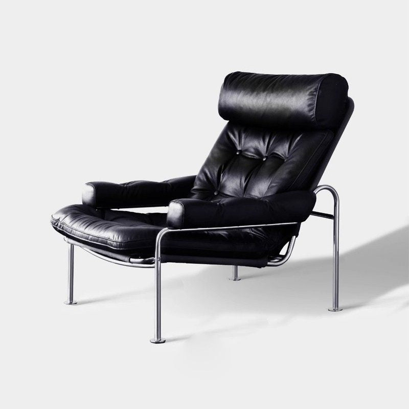 Genuine leather single sofa chair, medieval style rum chair, italian oil wax leather casual chair, living room casual sofa chair personalized