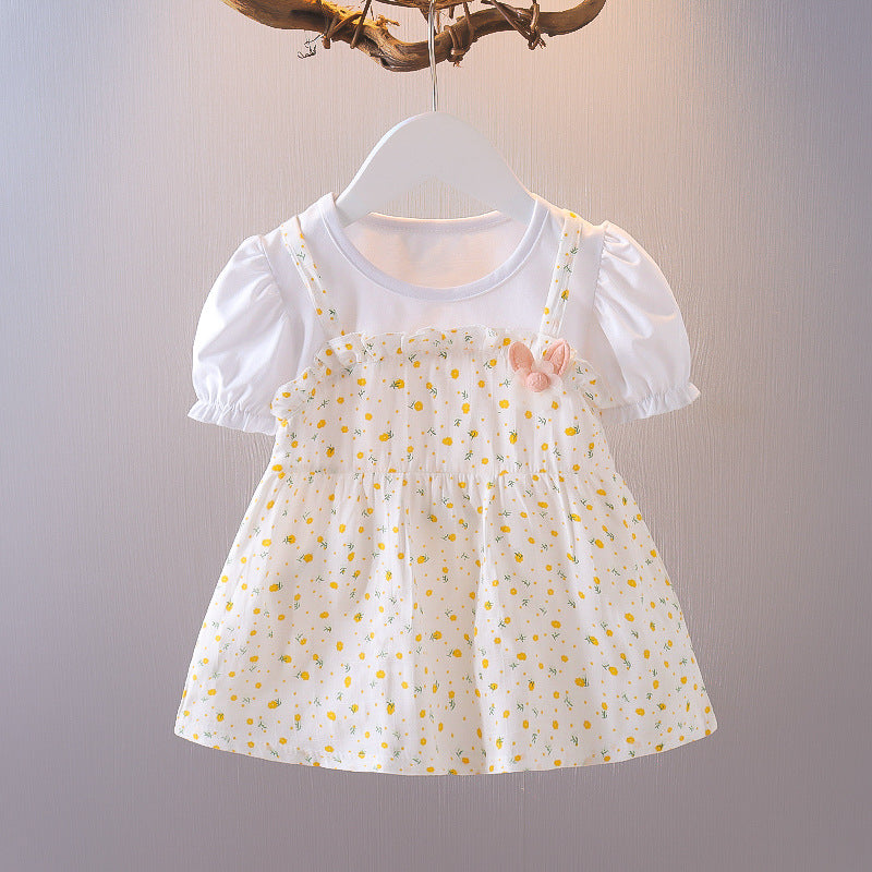 Girls' summer dresses  new styles baby princess dress summer kids' skirt in stock dropshipping available