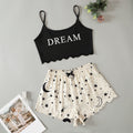 new star dream   hot-selling star cami top and shorts loungewear set