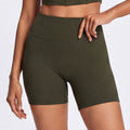 European and american style butt-lifting breathable yoga shorts for women - no camel toe, high-waisted workout shorts, peach lift, stretchy compression leggings