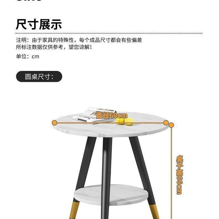 Balcony tea table set - 2025 new arrival: small, trendy, round coffee table with chairs - perfect for relaxing, receptions, and business meetings