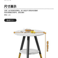 Balcony tea table set - 2025 new arrival: small, trendy, round coffee table with chairs - perfect for relaxing, receptions, and business meetings
