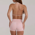 New arrival yoga clothes high waist hip lifting and abdominal control shorts three-quarter pants suspenders beautiful back running sports intimates bra suit