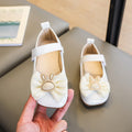 Girls' leather shoes -  spring new arrivals: versatile and stylish princess shoes for little girls, perfect for spring and autumn