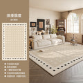 Distributed carpet living room no-wash and wipeable  new style medieval style waterproof floor mat bedside bedroom room no maintenance
