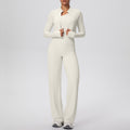 Cloud-feel outdoor casual yoga outfit - three-piece set: one-shoulder open back, high-waisted, butt-lifting, quick-dry running & fitness set
