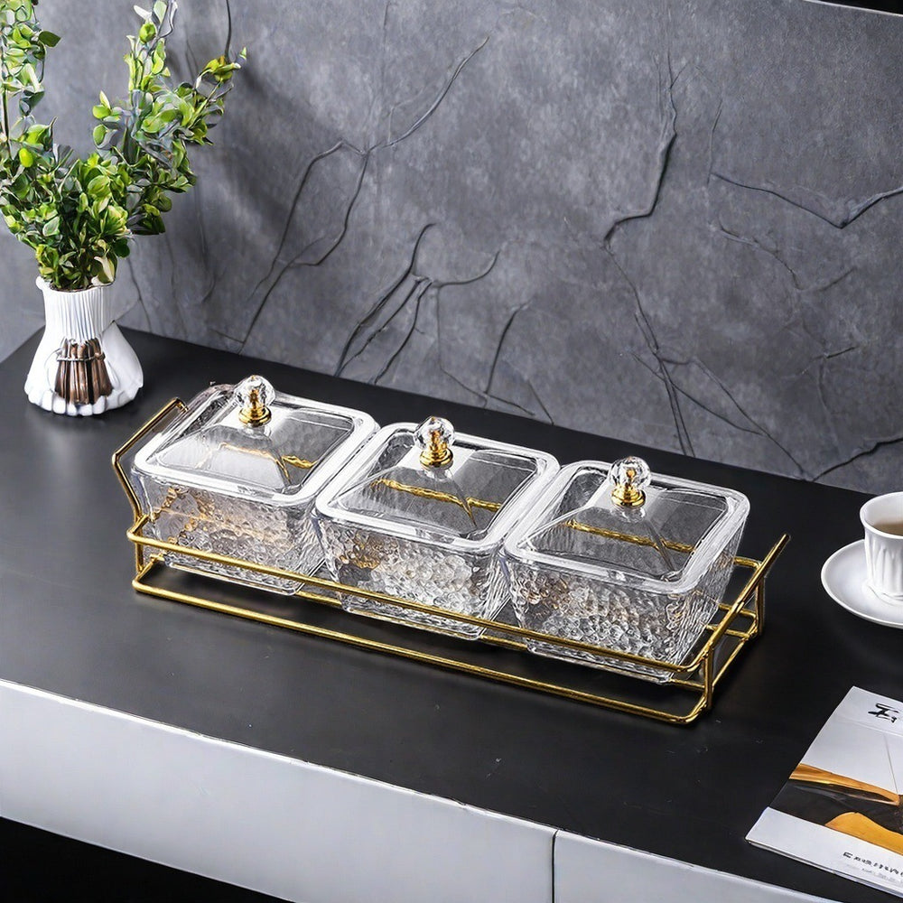 Nordic light luxury plastic beauty salon fruit snack plate snack tea snack sugar ktv dried fruit plate high appearance storage