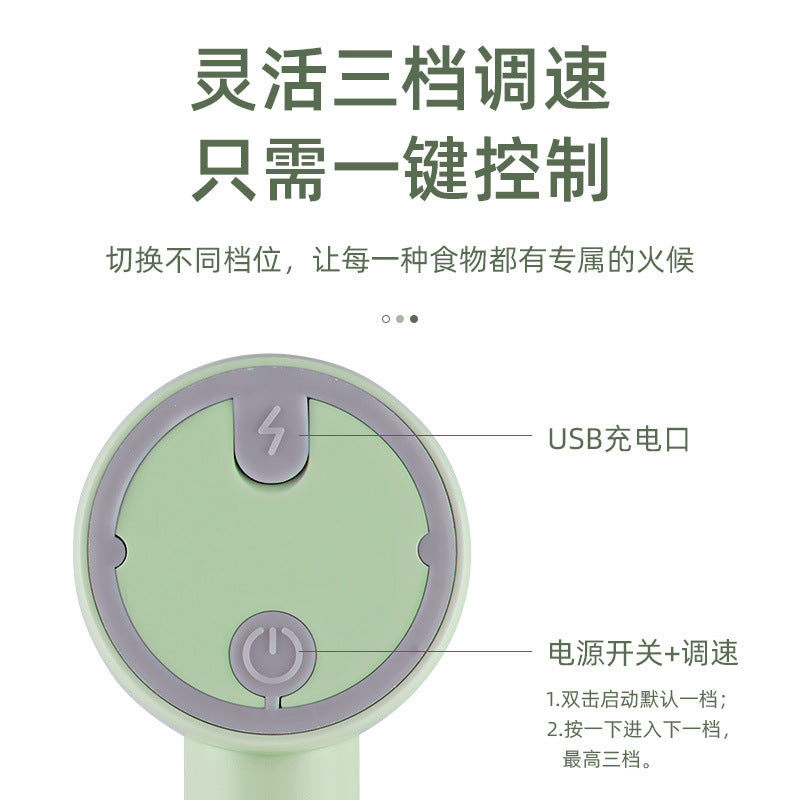 Wireless electric hand mixer - rechargeable & portable whisk - cx-8818 - popular handheld baking tool