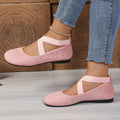 plus size suede cross elastic band round toe lazy flatssummernew arrivalflats beanie shoes in stock wholesale