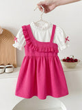 summer cross-border e-commerce textured knit patchwork a-line princess dress