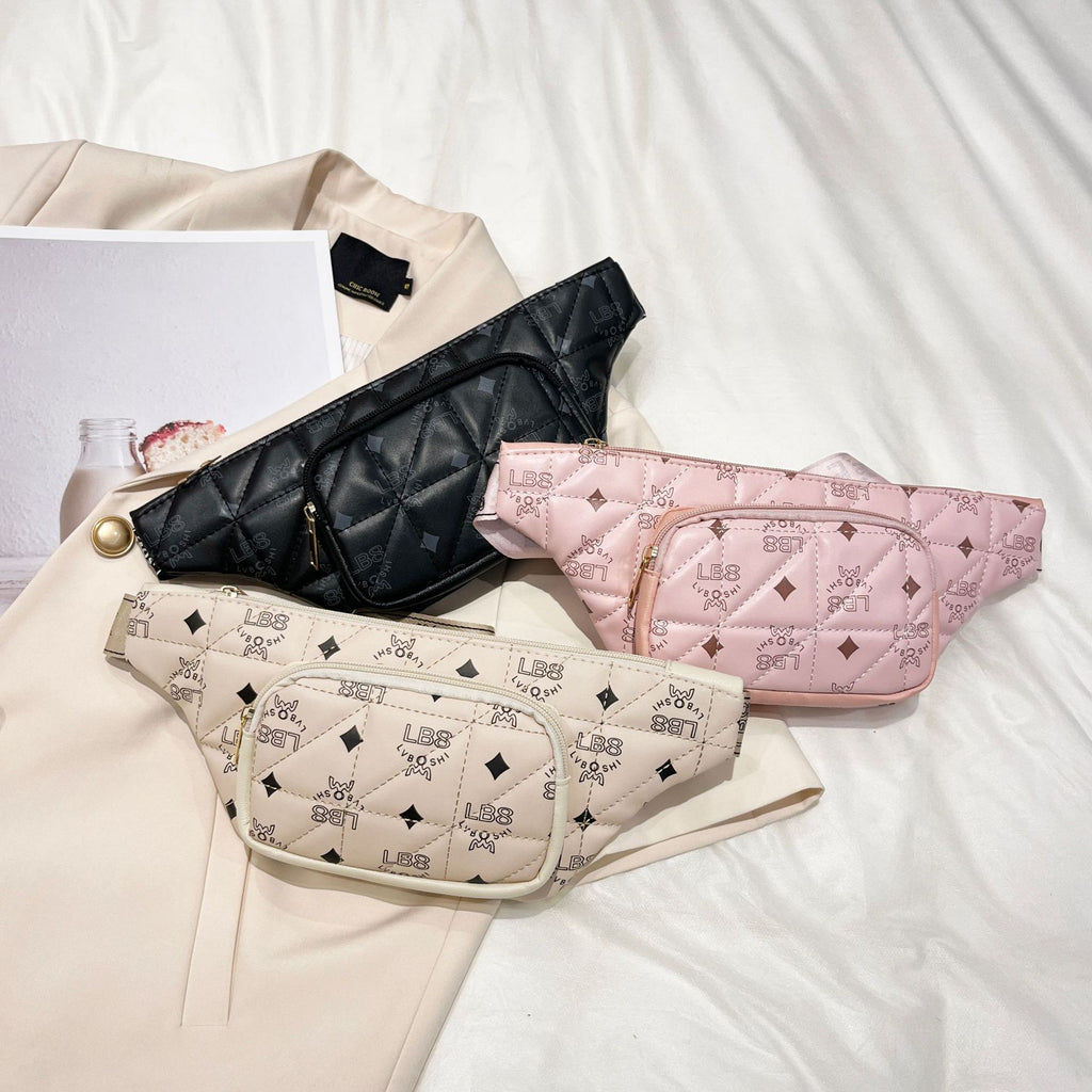 Sports fanny pack 2023women's bag mobile phone satchel women's fashion sports messenger bag versatile mobile phone bag