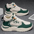 Men's fashion sneakers 2025 new winter high-top running shoes, trendy brand for teens, versatile height-increasing dad shoes
