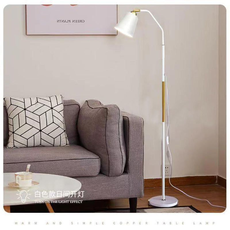 Floor lamp living room light luxury bedroom bedside lamp popular anchor simple modern creative led remote control living room lamp