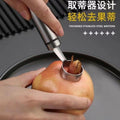 New stainless steel double-ended pomegranate opener - portable home tool for opening pomegranates, peeling oranges, and opening pomelos
